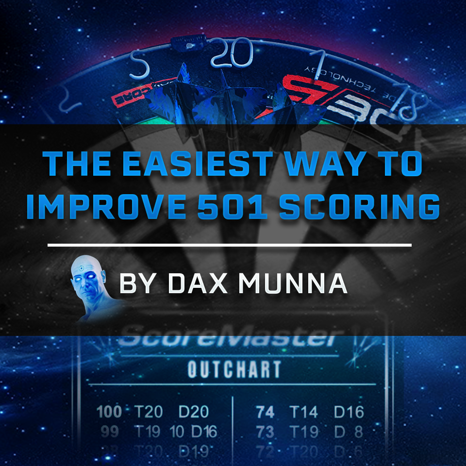 The Easiest Way to Improve 501 Scoring in Darts