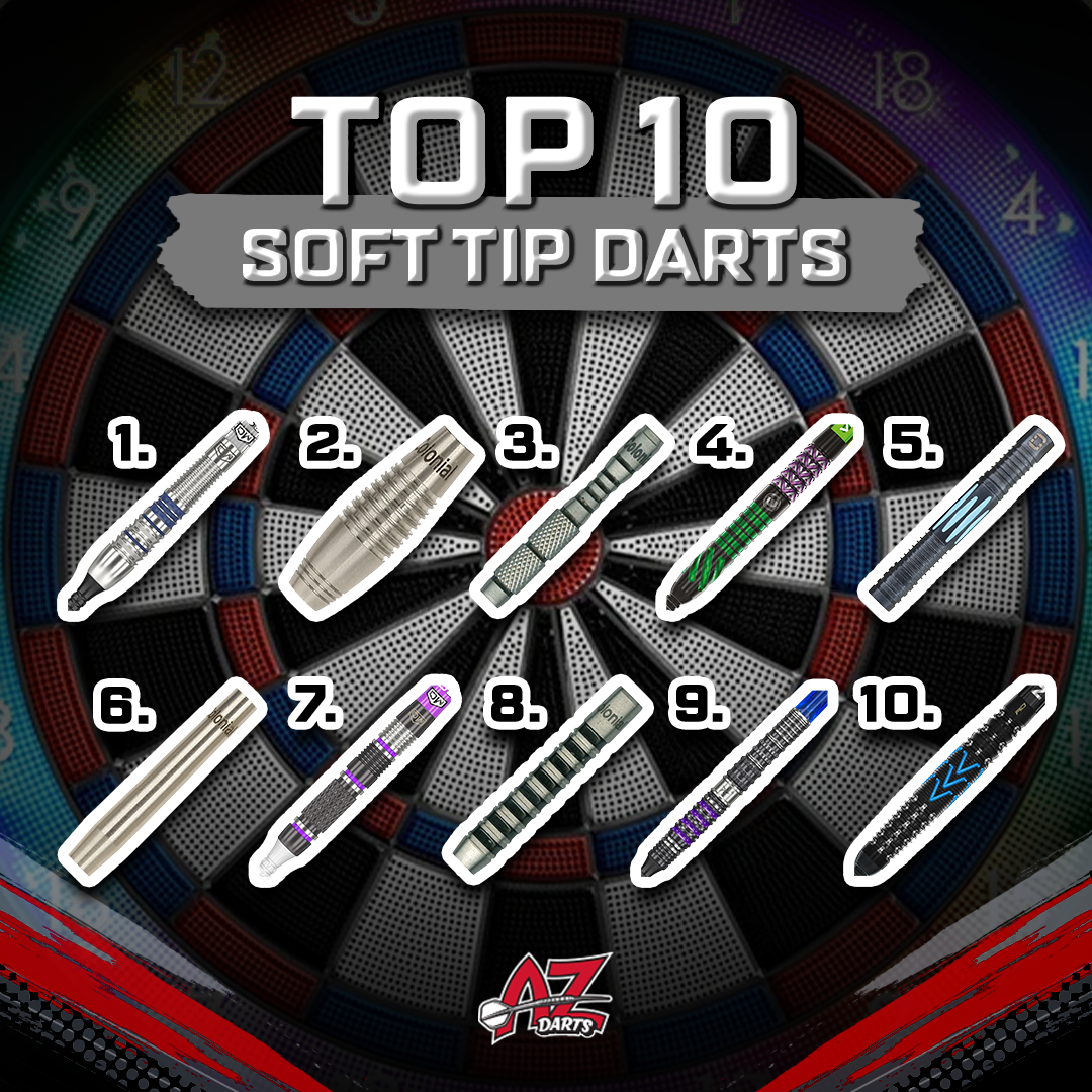 top 10 best selling soft tip darts on a-zdarts