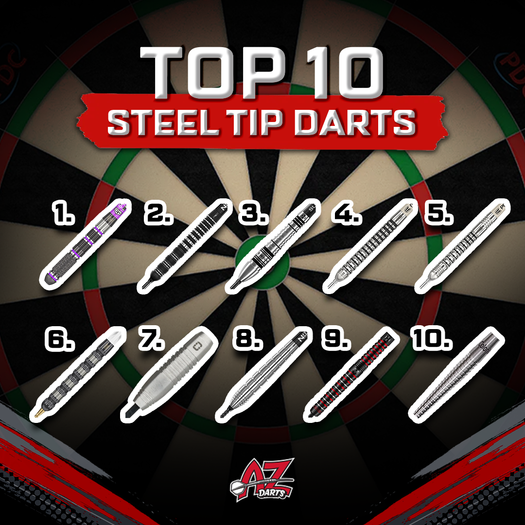 top 10 best selling steel tip darts on a-zdarts