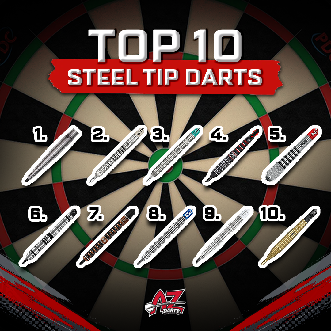 top 10 best selling steel tip darts on a-zdarts