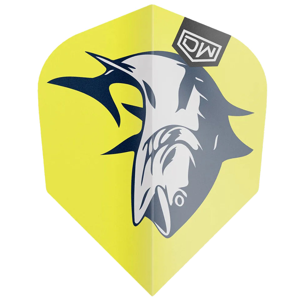 Dart World Bluefin Dart Flights - Shape (3 Sets)