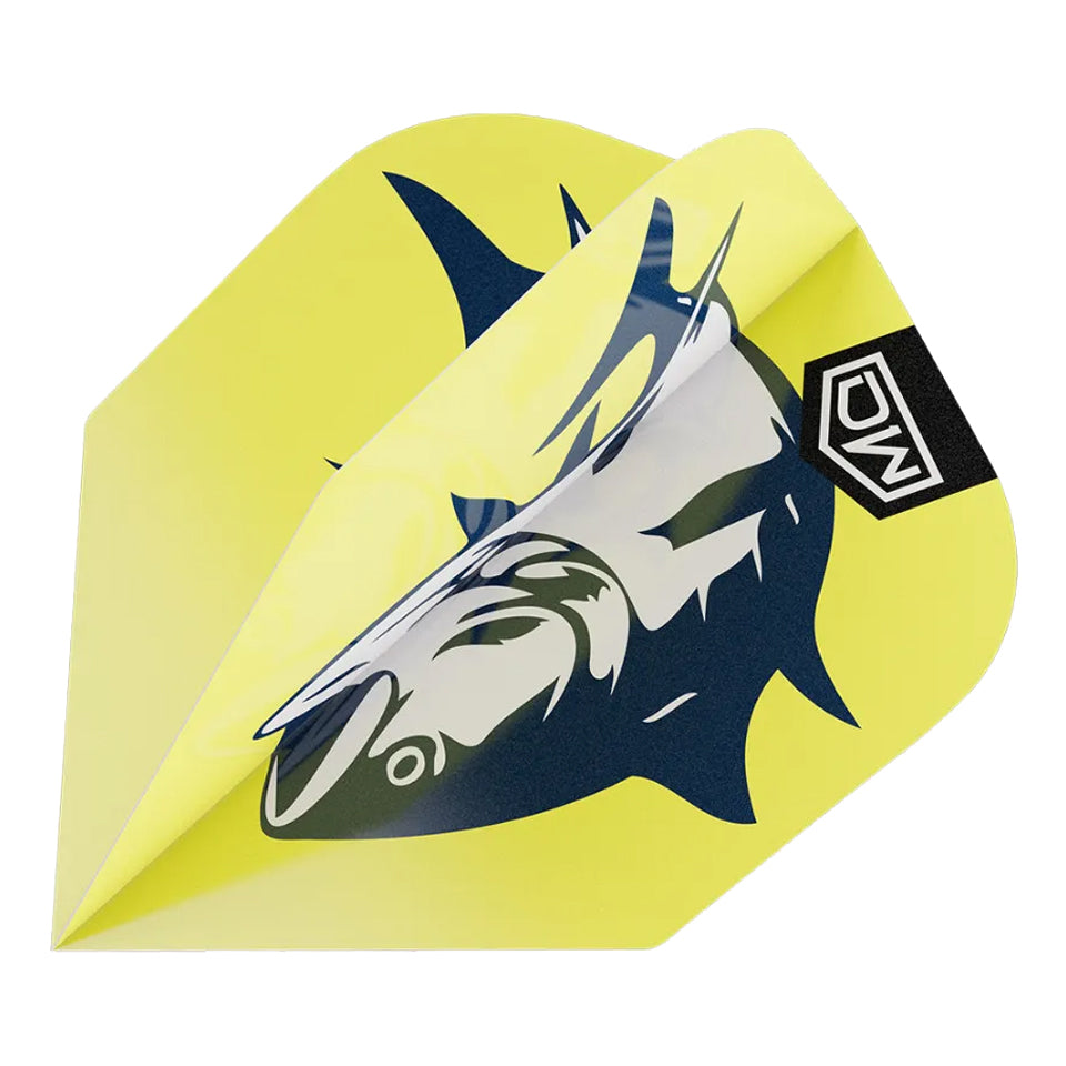 Dart World Bluefin Dart Flights - Shape (3 Sets)