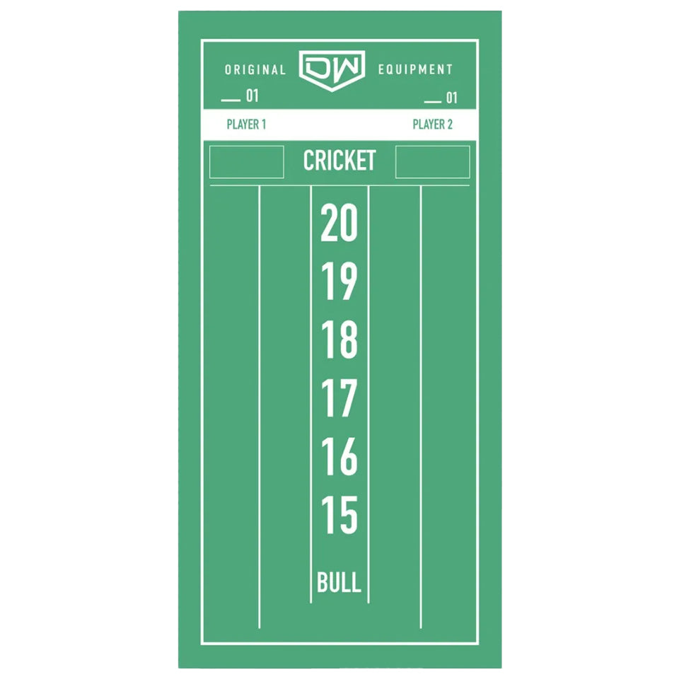 Dart World Cricket Cabinet Size Chalkboard - Mini Green