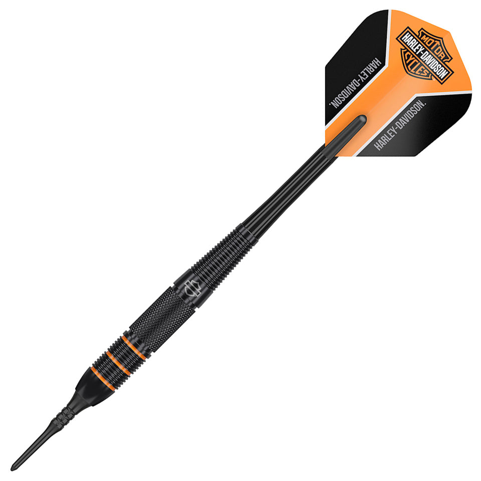 Dart World Harley-Davidson Rally Soft Tip Darts - 18gm