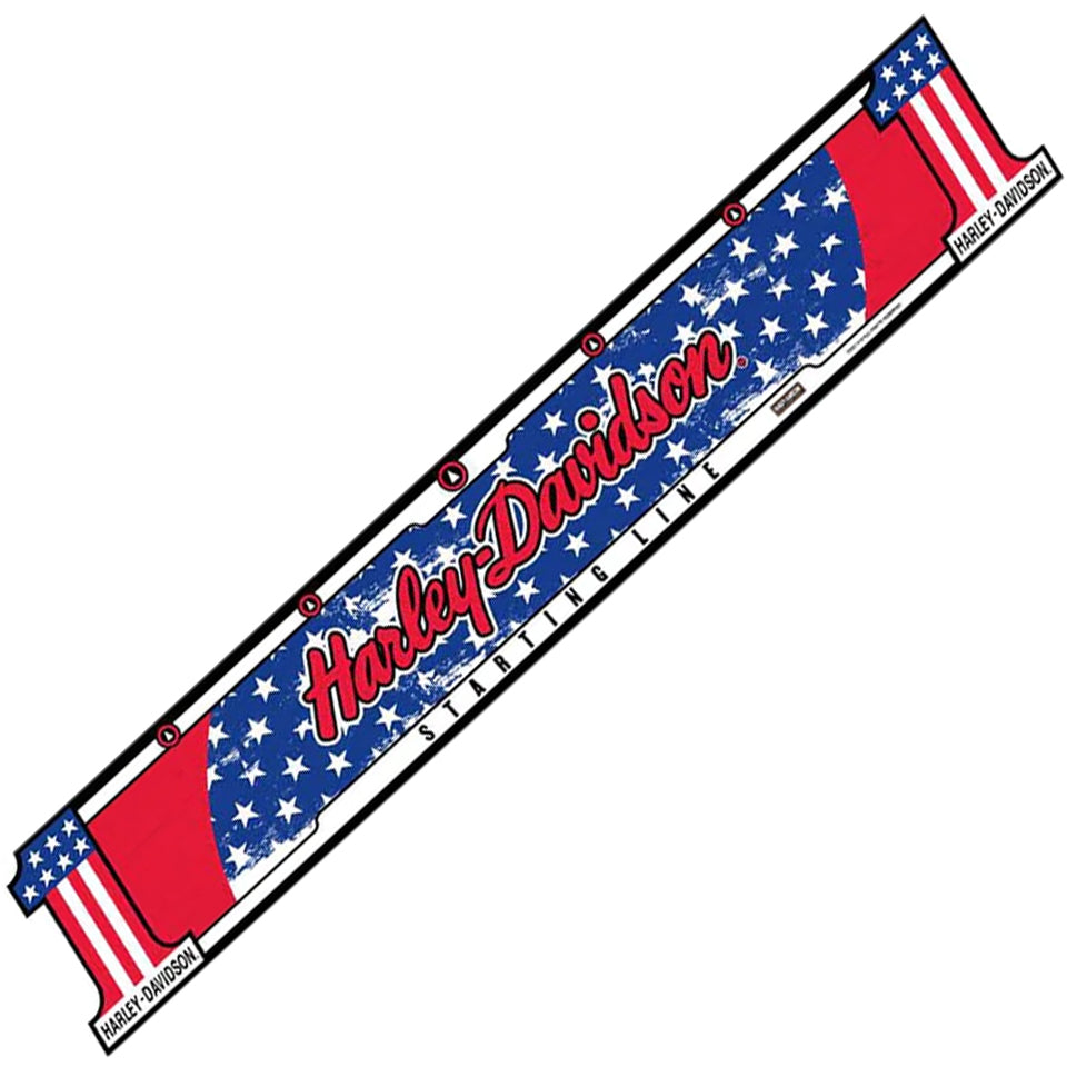 Dart World Harley-Davidson 1 Star Flag Throw Line