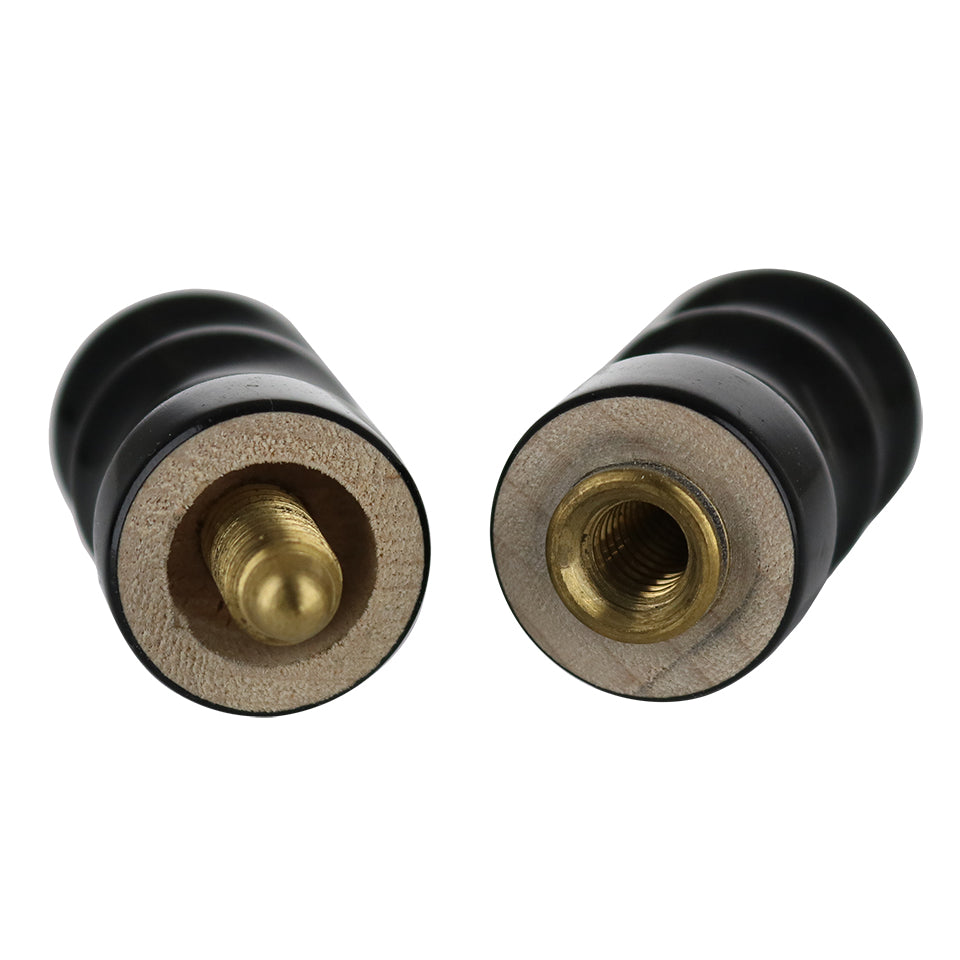 Black Wooden Joint Protector - 5/16 x 18