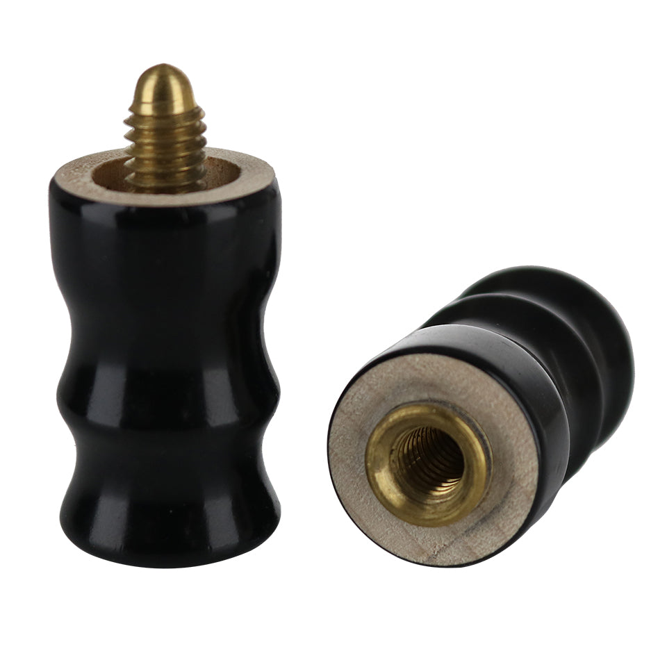 Black Wooden Joint Protector - 5/16 x 18