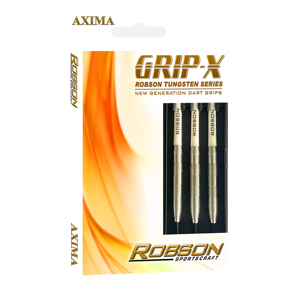 Robson Grip-X Axima Steel Tip Darts - 22gm