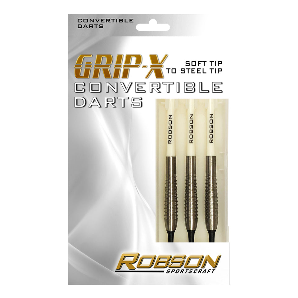 Robson Grip-X Trebor Convertible Soft Tip Darts - 18gm