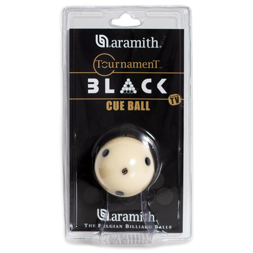 Aramith Tournament Black Cue Ball