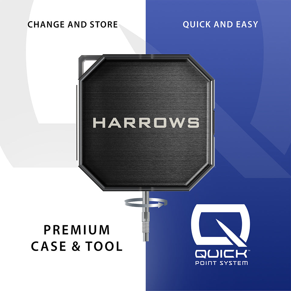 Harrows Premium Quick Point Tool/Case