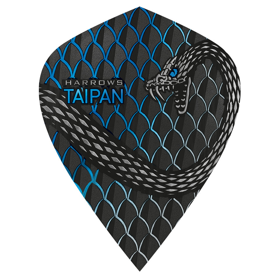 Harrows Taipan Dart Flights - Kite Blue
