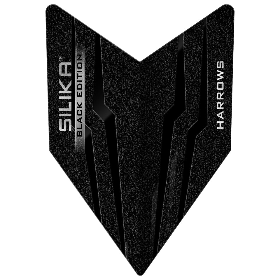 Harrows Silika Black Edition Darts Flights - Velos