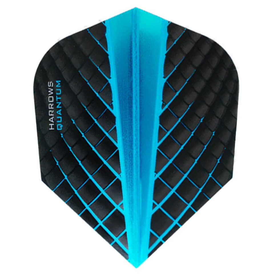 Harrows Quantum Dart Flights - Shape Aqua