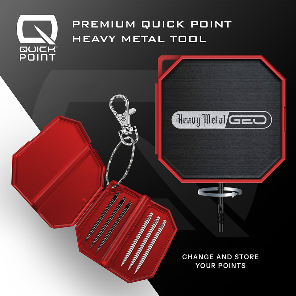 Harrows Ryan Searle Geo Quick Point Steel Tip Darts - 30gm