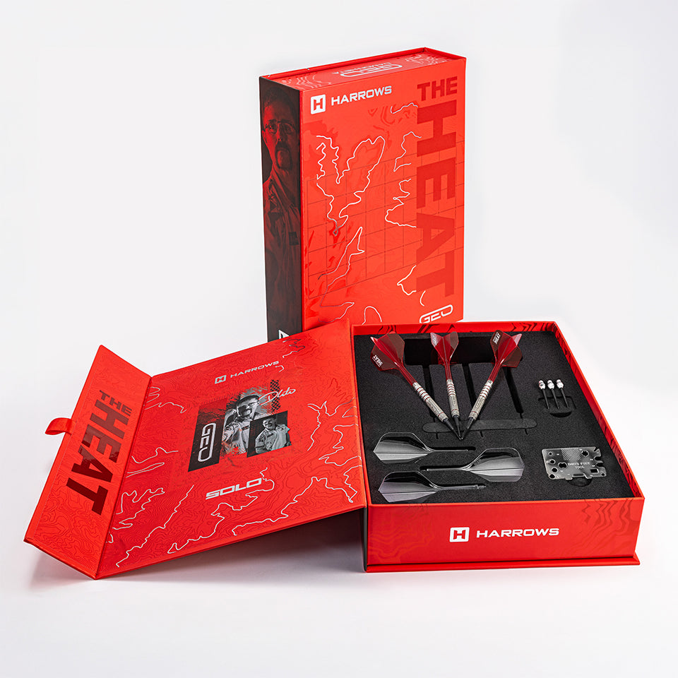 Harrows Damon Heta Geo Soft Tip Darts - 20gm