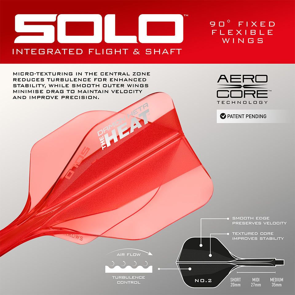 Harrows Damon Heta Geo Soft Tip Darts - 20gm