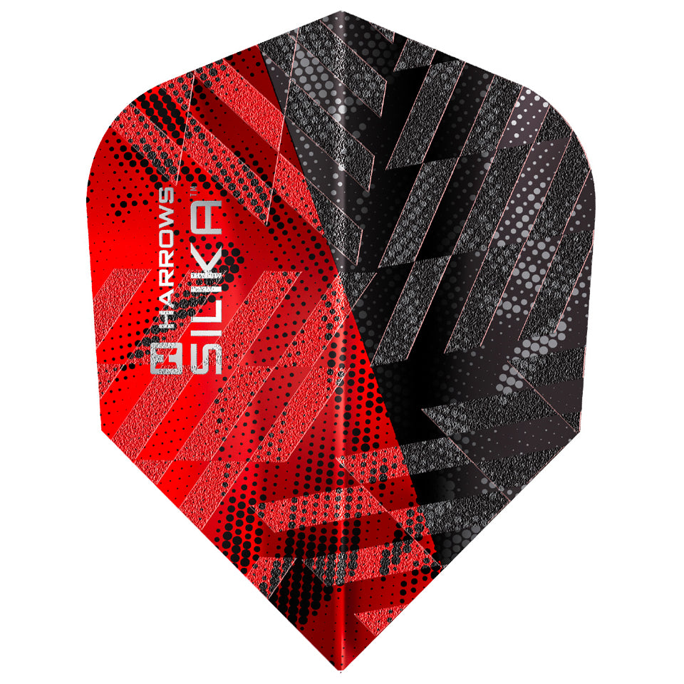 Harrows Silika Core90 Dart Flights - Shape Red