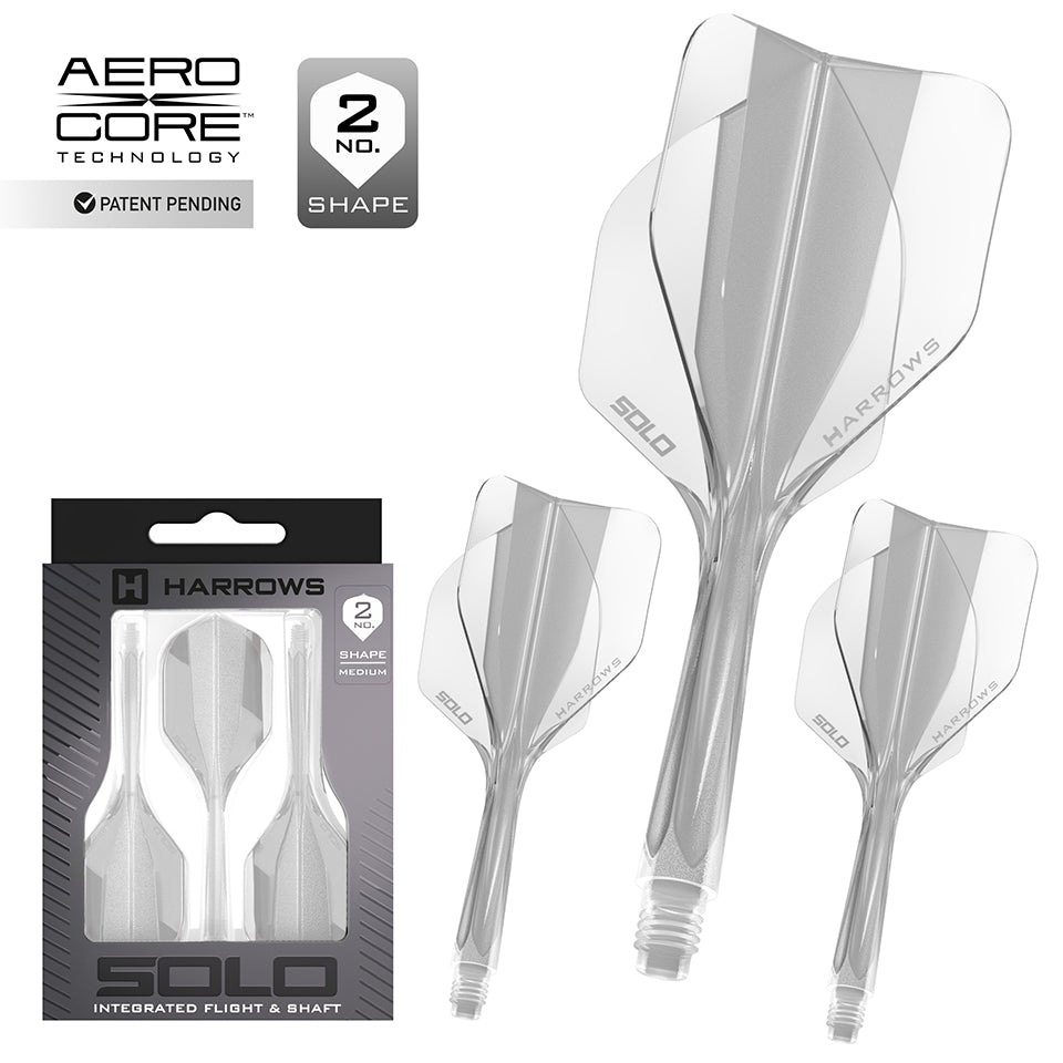 Harrows Solo Flight & Shaft System - No2 Short Clear