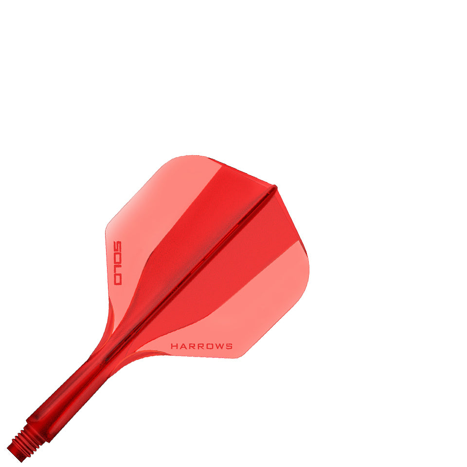 Harrows Solo Flight & Shaft System - No2 Short Red