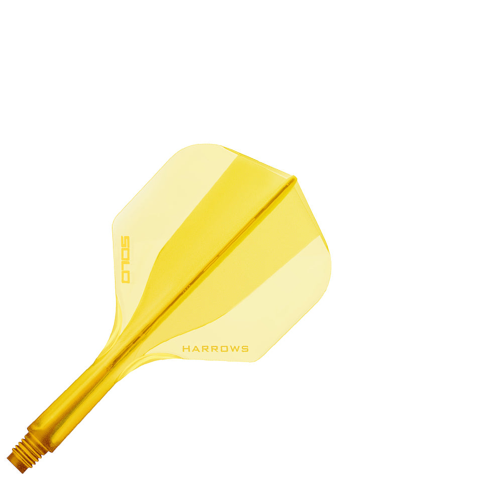Harrows Solo Flight & Shaft System - No2 Short Yellow