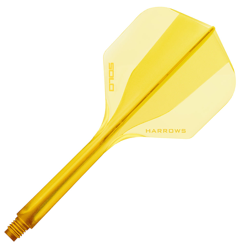 Harrows Solo Flight & Shaft System - No2 Medium Yellow