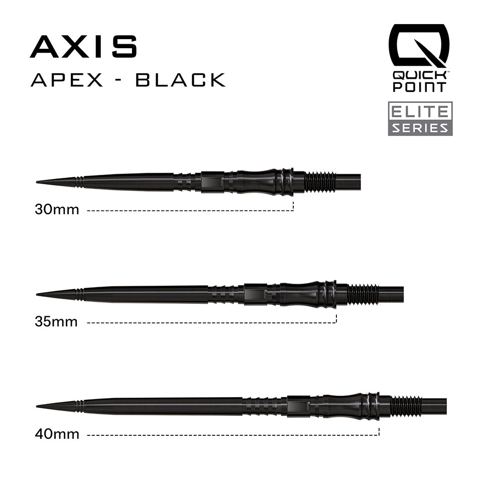Harrows Axis Apex Quick Points - Black 35mm