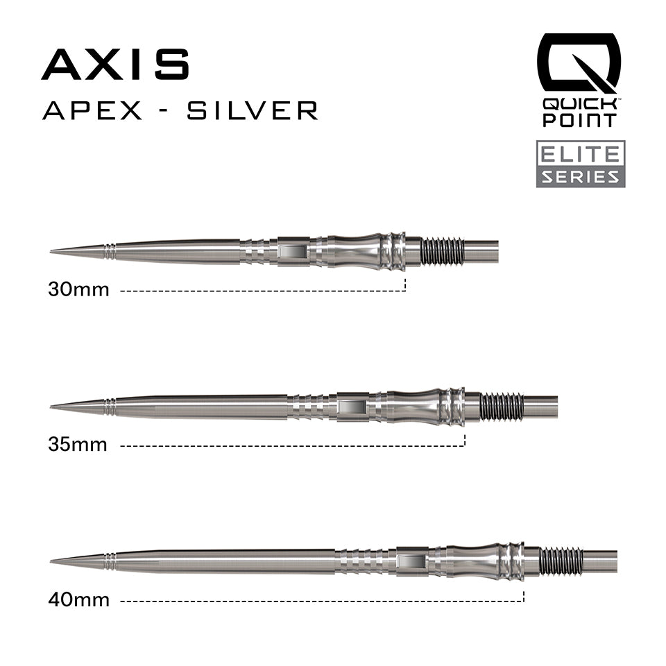 Harrows Axis Apex Quick Points - Silver 35mm