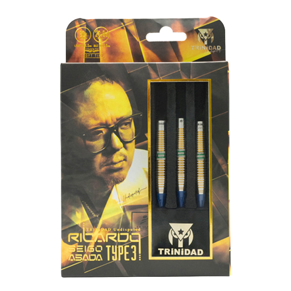 Trinidad Undisputed Ricardo Type 3 Soft Tip Darts - 21gm