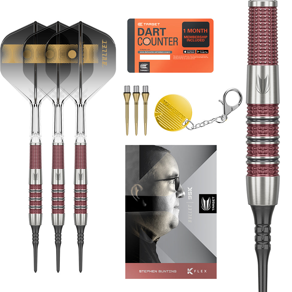 Target Stephen Bunting 95k Soft Tip Darts - 19gm