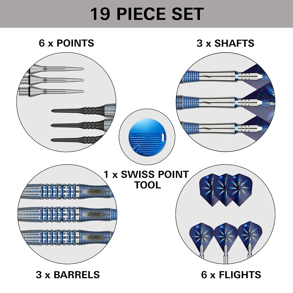 Target Phil Taylor Power Gx2 Soft Tip Darts - 20gm
