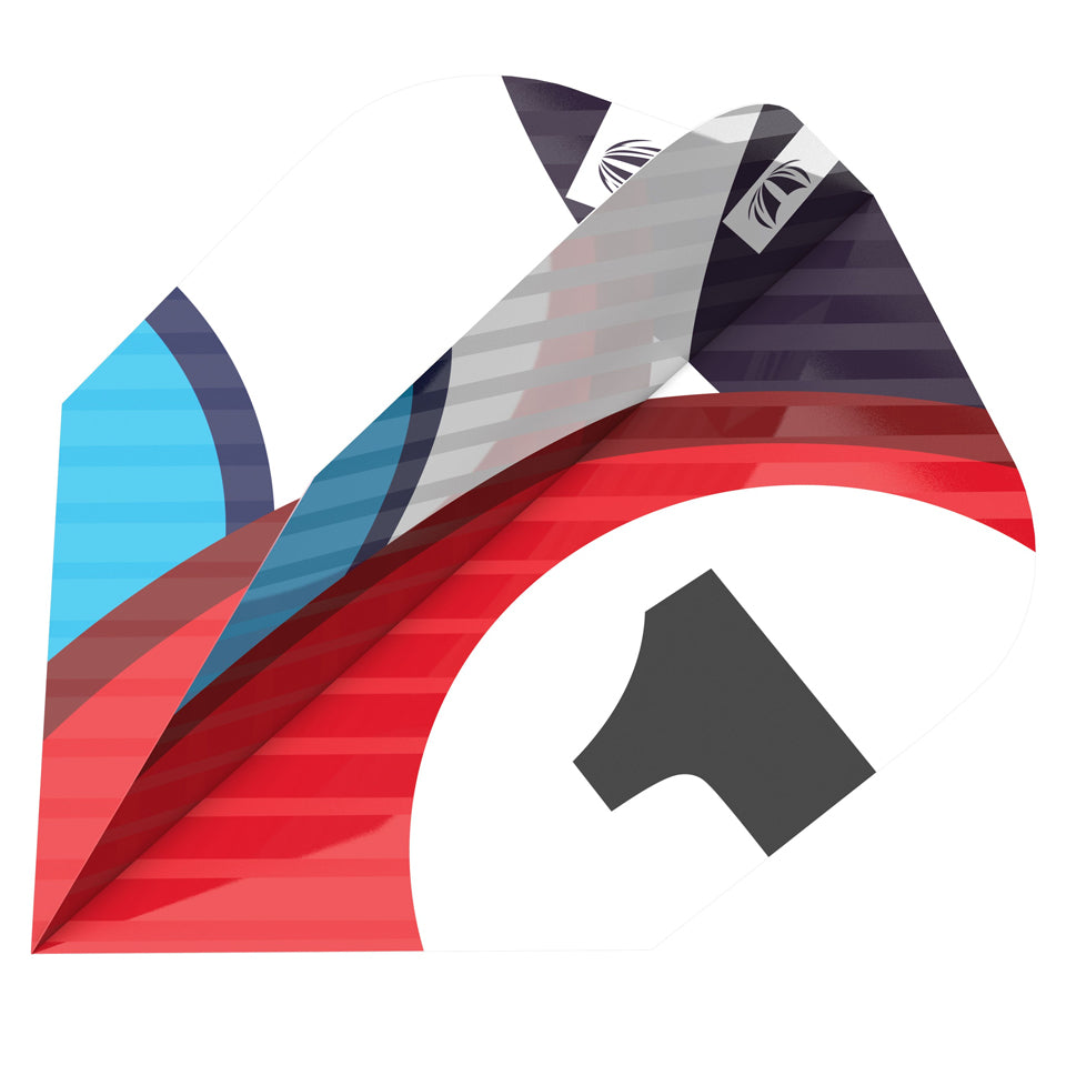 Target Chicane Pro Ultra Dart Flights - Ten-X Blue