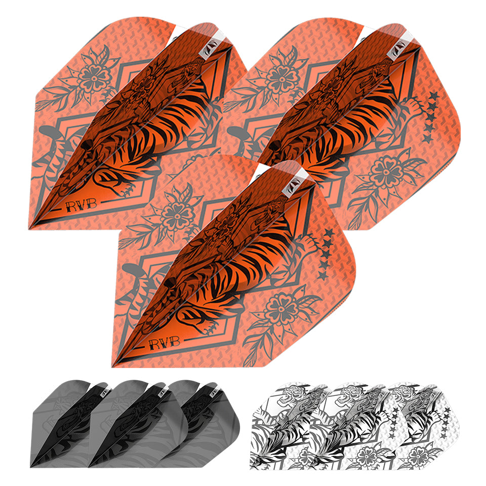 Target Raymond Van Barneveld Ink Dart Flights - No6 (3 Sets)