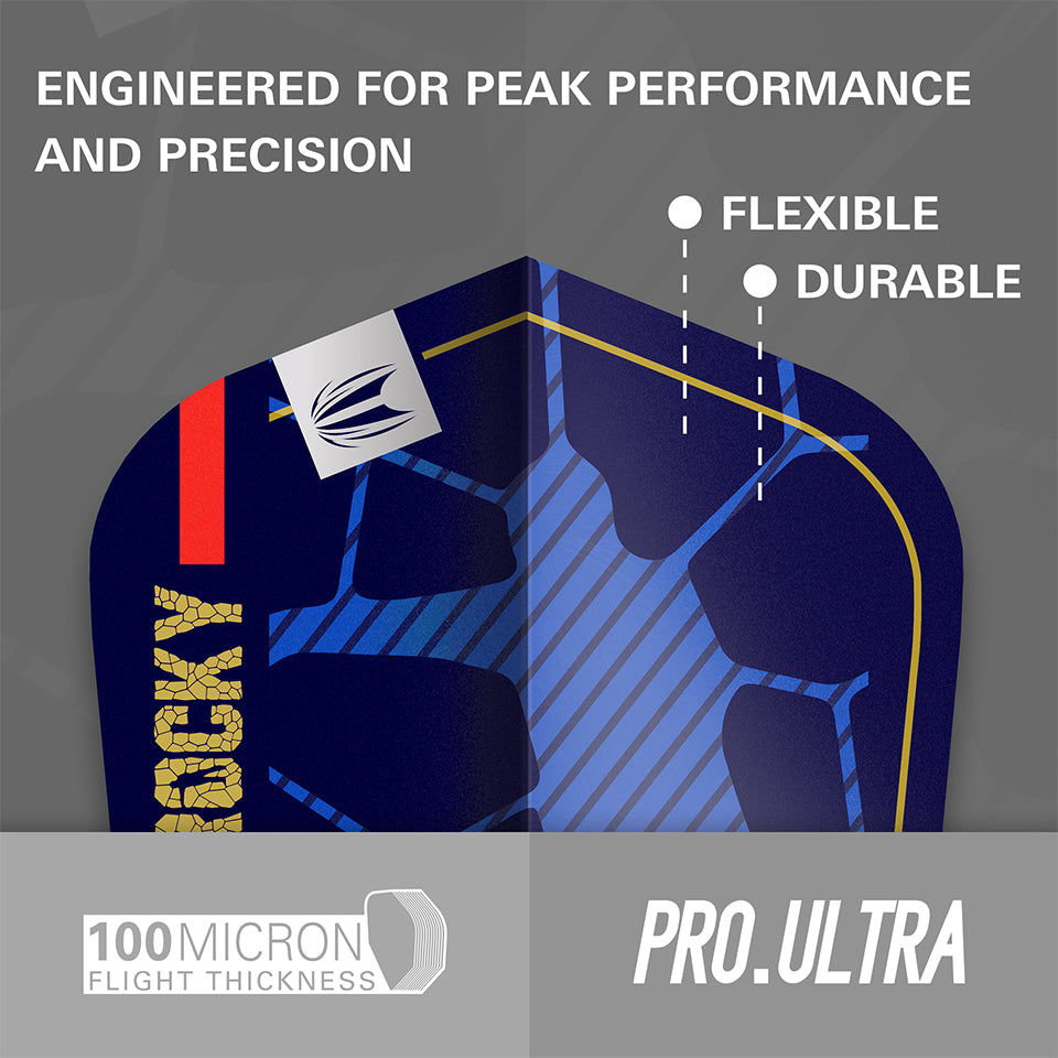 Target Josh Rock G1 Pro Ultra Dart Flights - Ten-X (3 Sets)