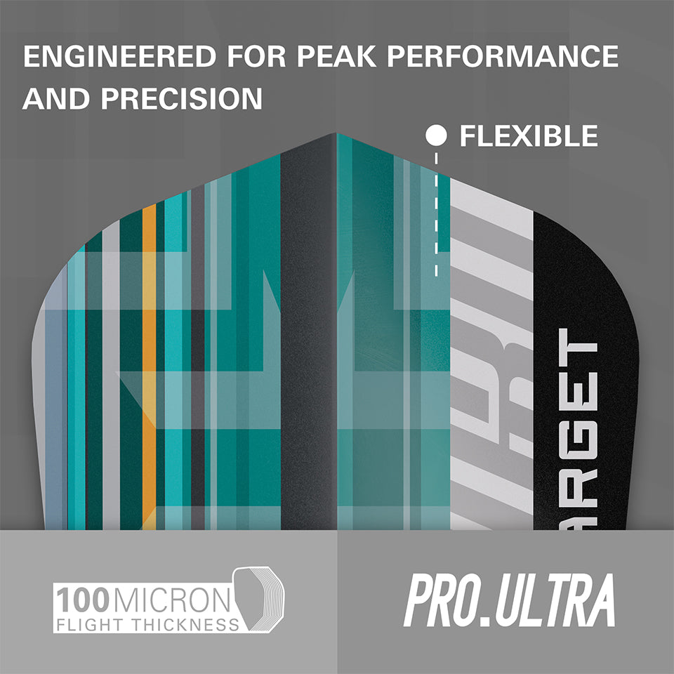 Target Hydro Pro Ultra Dart Flights - No6 (3 Sets)