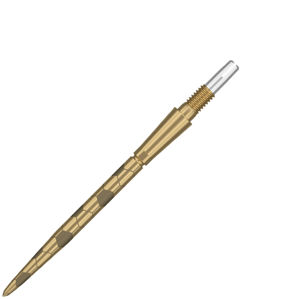 Target Swiss Storm Onyx Steel Points - 35mm Gold