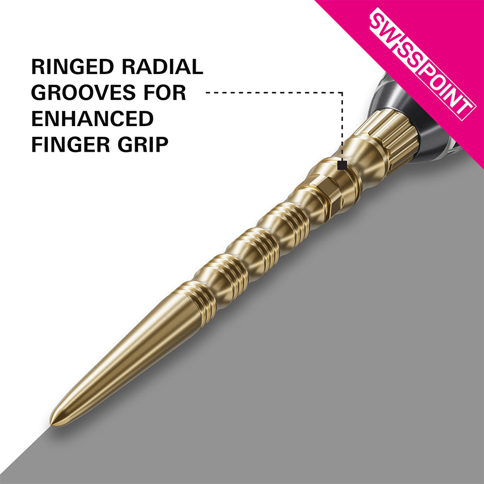 Target Signature Swiss TRB Steel Points - Gold 30mm