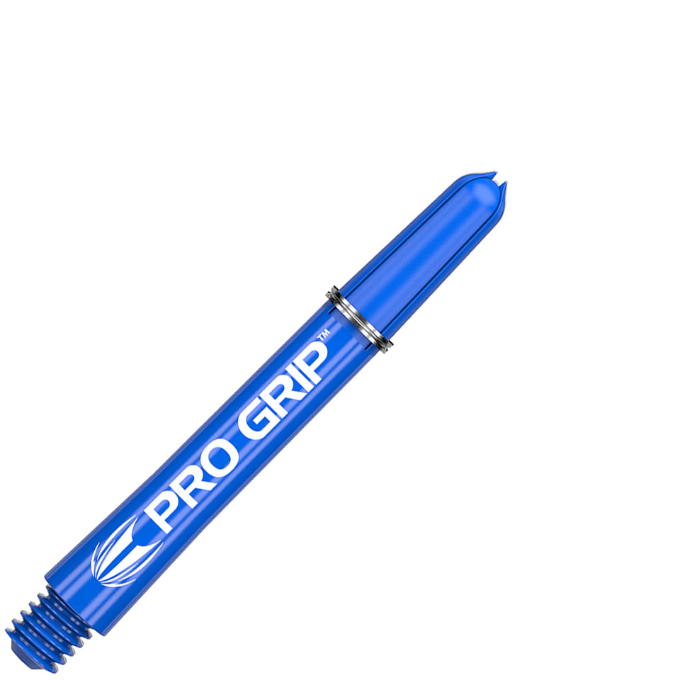 Target Pro Grip Nylon Dart Shafts - Short Blue (3 Sets)
