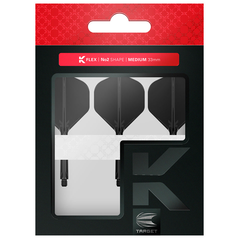 Target K-Flex Flight System - No2 Medium Black