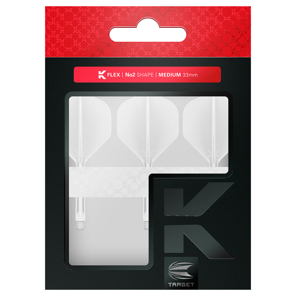 Target K-Flex Flight System - No2 Medium White