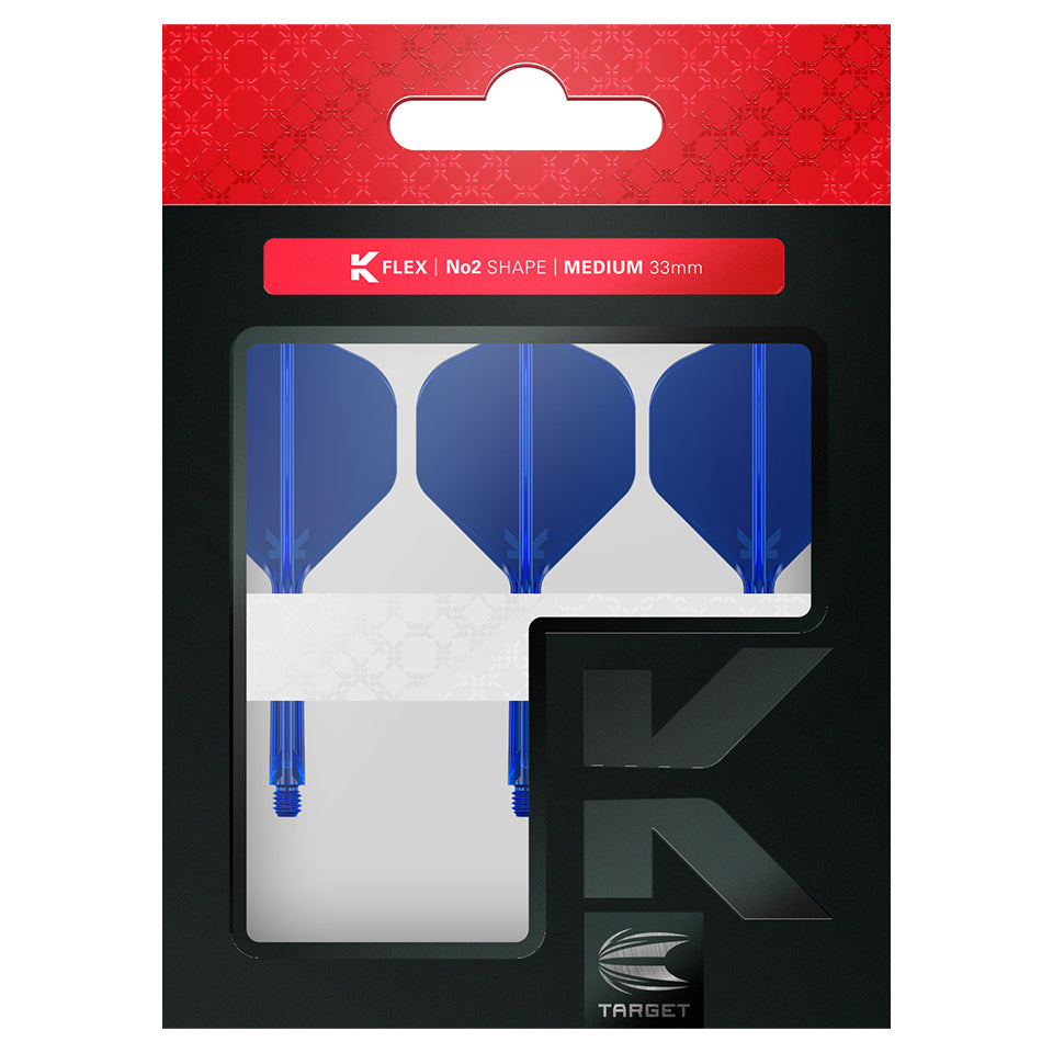 Target K-Flex Flight System - No2 Medium Blue