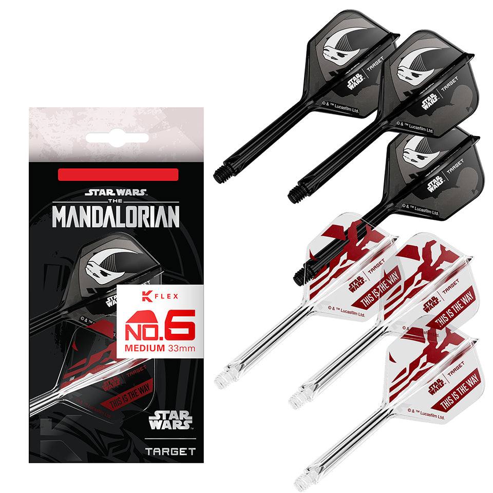Target Star Wars Mandalorian K-Flex Flight System - No6 Medium (2 Sets)