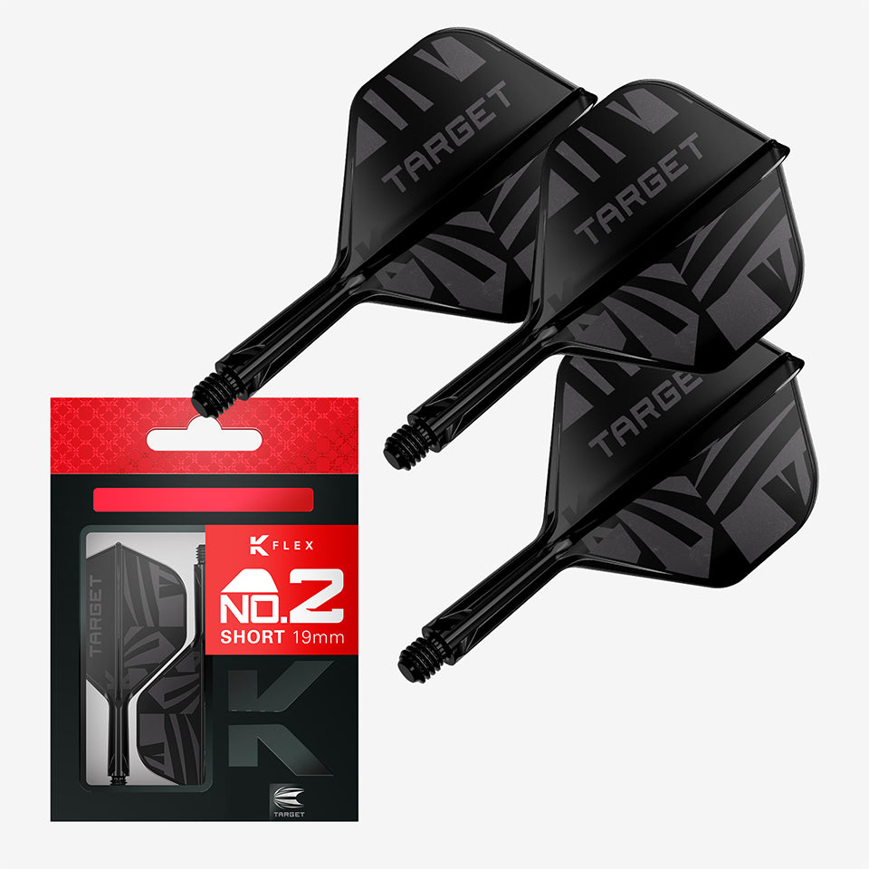Target Logo K-Flex Flight System - No2 Short Black