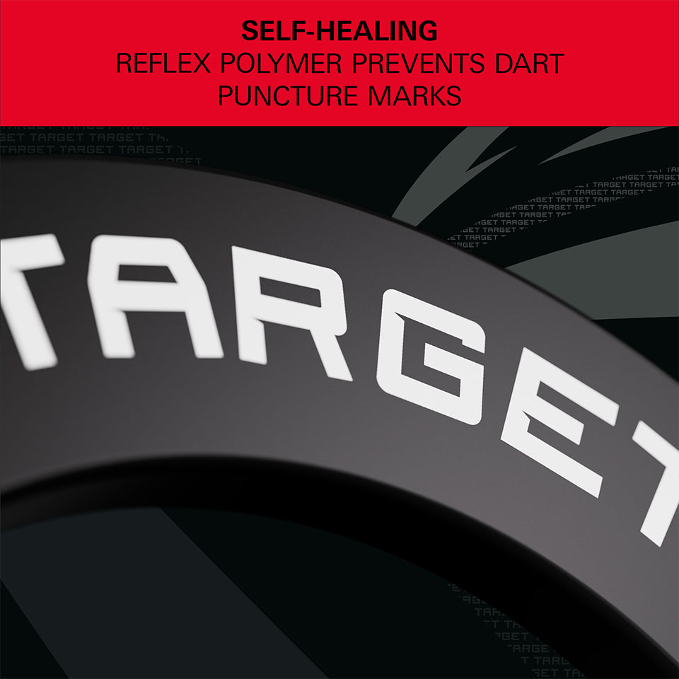 Target Notched Dartboard Surround - Black