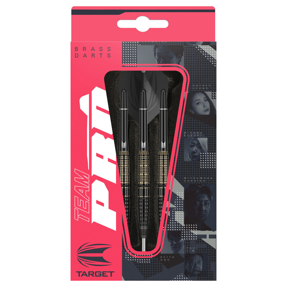 Target Team Pro Mikuru Suzuki Brass Steel Tip Darts - 18.5gm