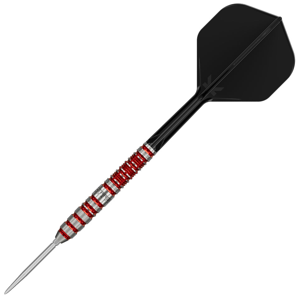 Target Black Marque Spinel Swiss Point Steel Tip Darts - 24gm