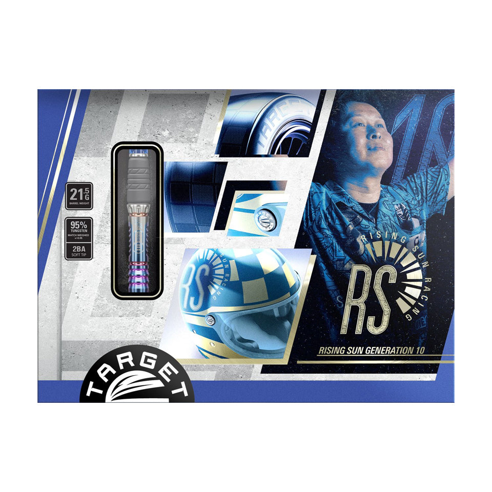 Target Japan Haruki Muramatsu Rising Sun Gen10 Soft Tip Darts - 21.5gm