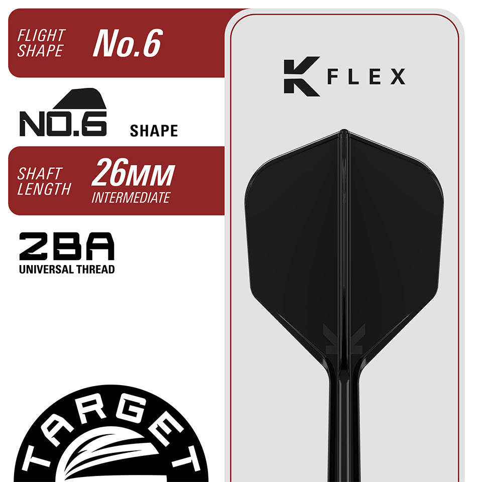 Target Black Marque Enzo Soft Tip Darts - 18gm