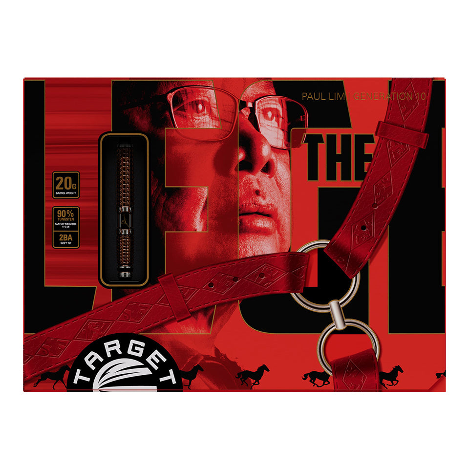 Target Paul Lim The Legend Gen 10 Soft Tip Darts - 20gm