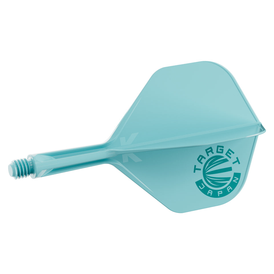 Target Japan Logo K-Flex Flight System - No2 Short Aquamarine